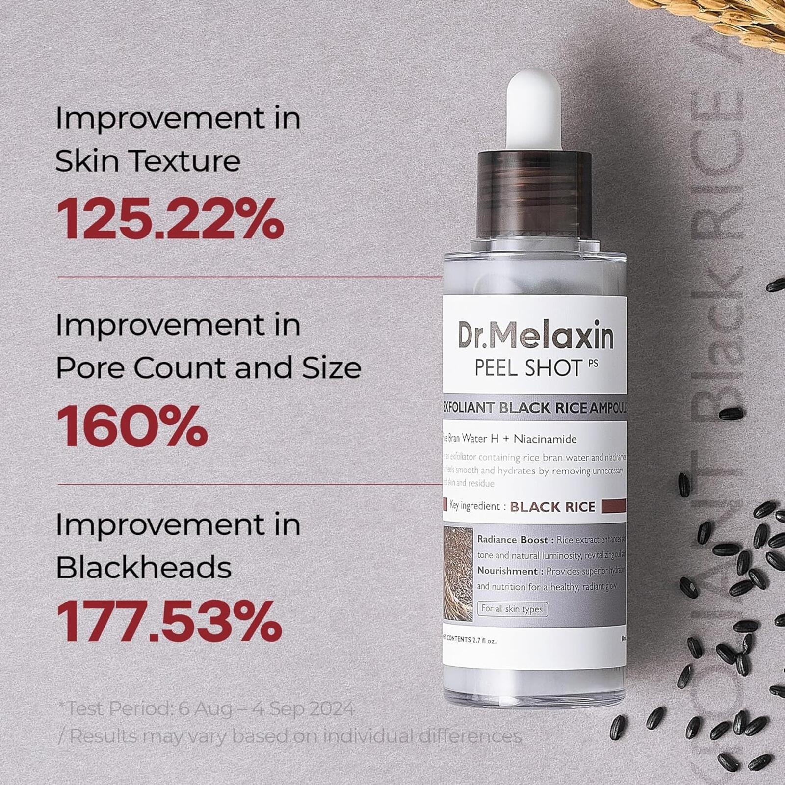 Dr. Melaxin Black Rice Exfoliating Serum